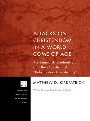 cover image of Attacks on Christendom in a World Come of Age